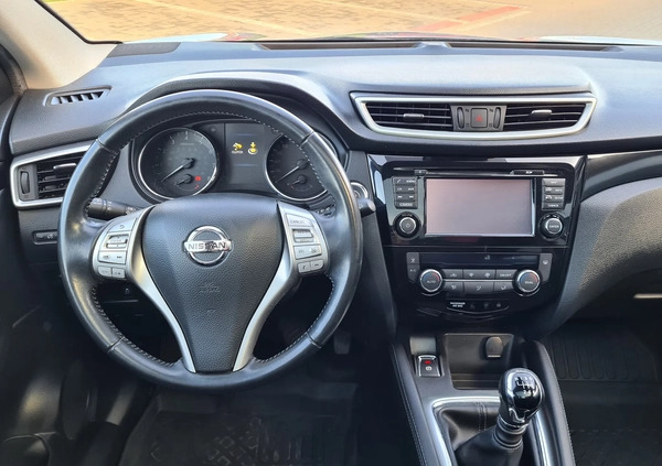Nissan Qashqai cena 66900 przebieg: 57700, rok produkcji 2016 z Rybnik małe 121